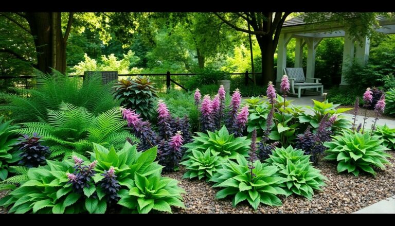 low maintenance shade garden design