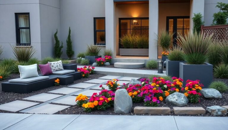 front yard modern landscape design